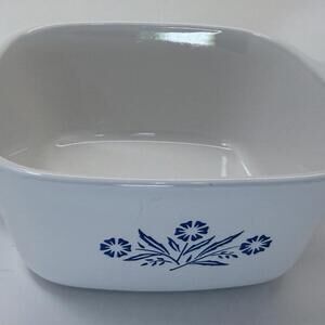 Corning Ware Blue Cornflower P-43-B 2¾ Cup Casserole Dish USA VTG